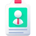 Free Documento De Identidad Tarjeta De Identificacion Tarjeta Icono