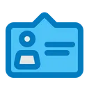 Free Tarjeta de identificación  Icono