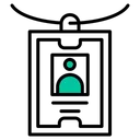 Free Tarjeta De Identificacion Icono