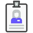 Free Tarjeta de identificación  Icono
