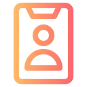 Free Tarjeta de identificación  Icono