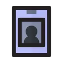 Free Tarjeta de identificación  Icono