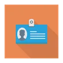 Free DNI Identidad Pase Icono