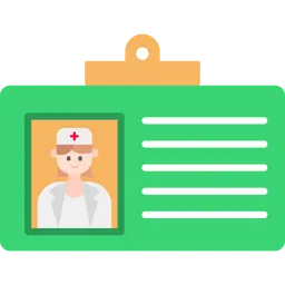 Free Tarjeta de identificación  Icono