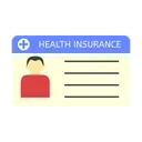 Free Tarjeta De Seguro De Salud Icono