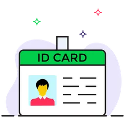 Free Tarjeta de identificación  Icono