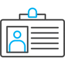 Free Tarjeta de identificación  Icon