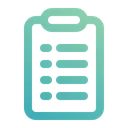 Free Task List Clipboard Icon