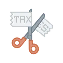 Free Tax No Different Icon