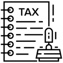 Free Audit Tax Book Finance Record Icon
