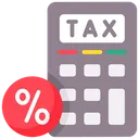 Free Tax Rates Icon