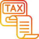 Free Tax Receipt  Icon