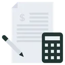 Free Taxes Accounting Accountance Icon