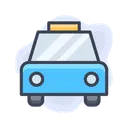 Free Airport Taxi Car Icon