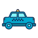 Free Taxi Cab Car Icon