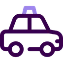 Free Taxi Transport Car Icon