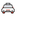 Free Taxi Transporte Carro Ícone