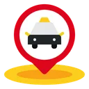 Free Taxi location  Icon