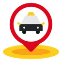 Free Taxistandort  Symbol