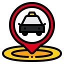 Free Taxistandort  Symbol