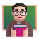 Free Teacher Color Light Icon
