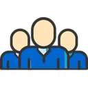 Free Employees Team Group Icon