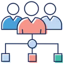 Free Team Employees Teamwork Icon