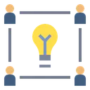 Free Team Idea Thinking Icon