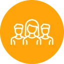 Free Team Office People Icon