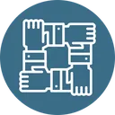 Free Team Social Community Icon