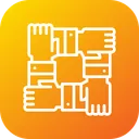 Free Team Social Community Icon