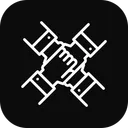 Free Team People Handshake Icon