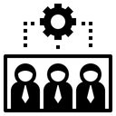 Free Workplace Office Employer Icon