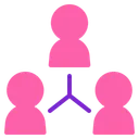 Free Teamwork Structure Marketing Icon
