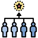 Free Competitive Contestant Teamwork Icon