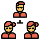 Free Work Team Group Icon