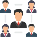Free Teamwork Business Group Community Icon