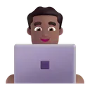 Free Technologist Color Medium Dark Icon