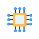 Free Technology Chip  Icon