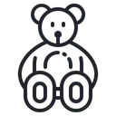 Free Teddy Bear Doll Animal Icon