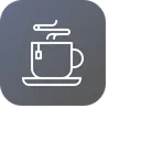 Free Tee Beutel Kaffee Symbol