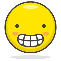 Free Teeth Emoji Icon