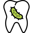 Free Teeth bacteria  Icon