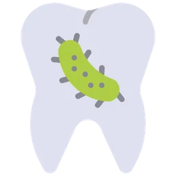 Free Teeth bacteria  Icon