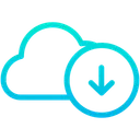 Free Telecharger Telechargement Cloud Icône