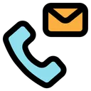 Free Telefone Mensagem Comunicacao Icon