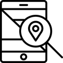 Free Telefonstandort  Symbol