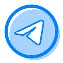 Free Telegram 아이콘