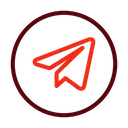 Free Telegram Social Media Logo Icon