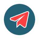 Free Telegram Social Media Logo Icon